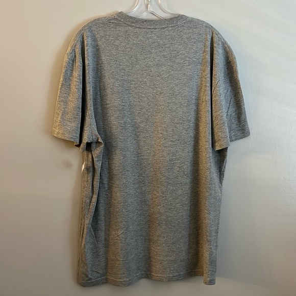 IRISH TODAY HUNGOVER TOMORROW Tee * T-Shirt * Gray with Green * UNISEX size XL * - Picture 3 of 4